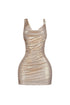Feel confident Shiny Sexy Mini Dress